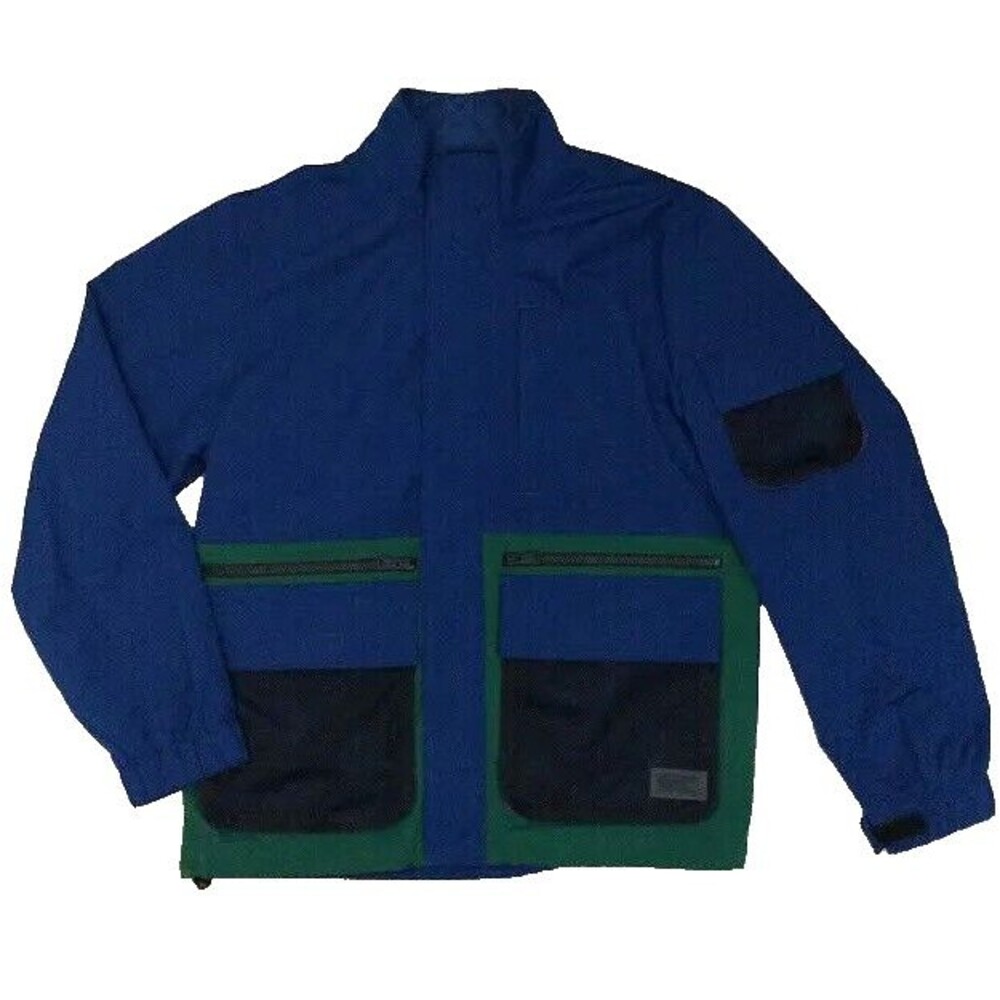 Levi Strauss & Co - Size Small - Colorblocked Blue & Green Winter Jacket